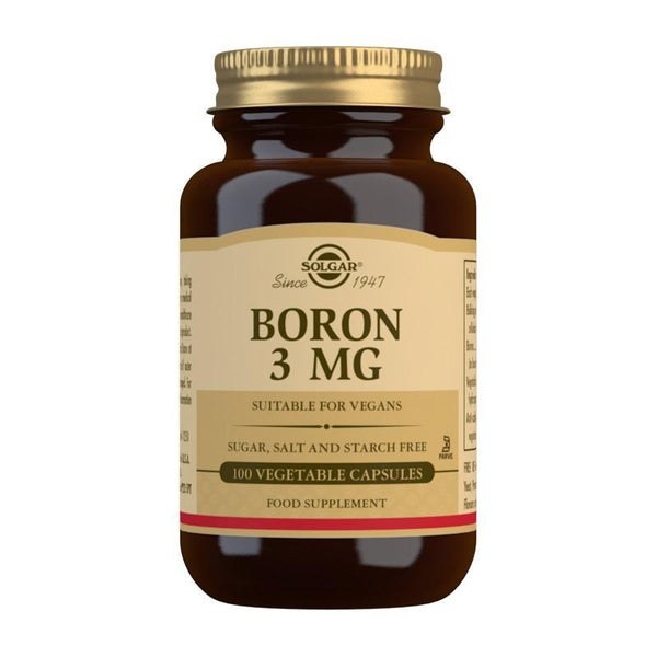 Boron 3 mg Vegetable Capsules - Hanover Healthfoods
